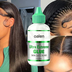 ig 2oz Private Label Lace Wig Glue Strong Hold Waterproof Quick Dry Clear Invisible Lace Adhesive Sweatproof Long Lasting Wig Install Glue For Hair Styling,oalen cosmetics