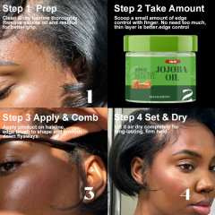 Oalen Strong Hold Edge Control Wax | Private Label Texturizing Edge Wax,oalen cosmetics