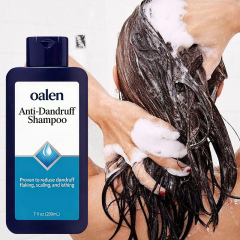 Oalen Private Label Anti-Dandruff Shampoo Clinically Proven 10X Effective Deep Clean Repair Care Scalp Care,oalen cosmetics