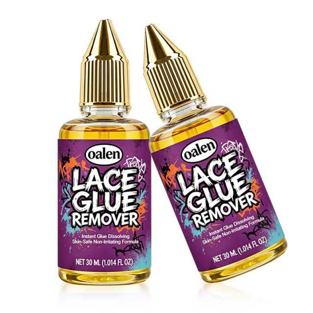 Customs Logo Lace Glue Remover Release Tape Fast Acting Hair Extensions 30ml Wig Remover,oalen cosmetics