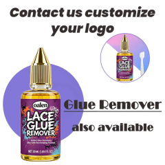 Customs Logo Lace Glue Remover Release Tape Fast Acting Hair Extensions 30ml Wig Remover,oalen cosmetics