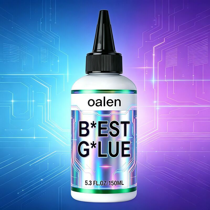 150ml 5.3oz Big Private Label Glue for Hair Extension Waterproof Strong Lace Wig Glue,oalen cosmetics