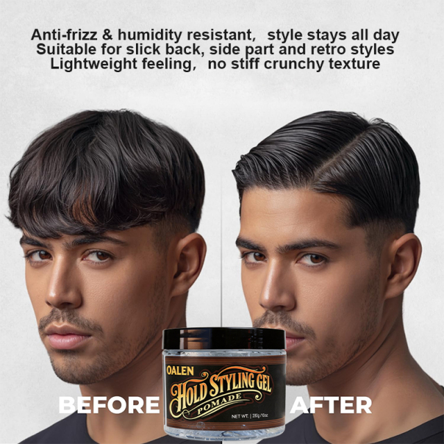 Private Label Natural Alcohol Free Hair Shaping Wax Men Strong Hold Hair Gel,MY SHOP