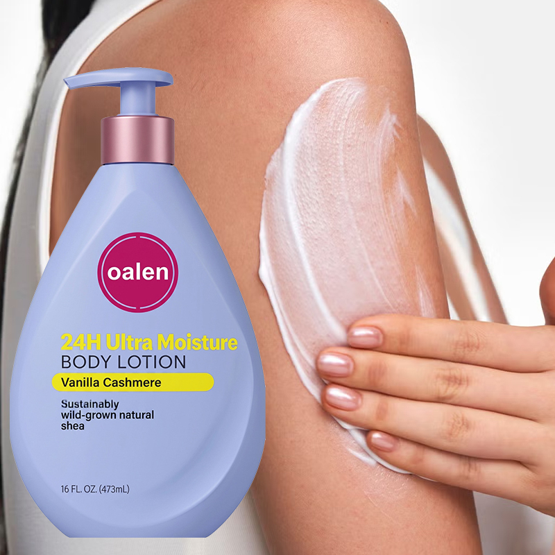 Oalen 473ml Vegan Vanilla Body Lotion - Shea Oil Instant Nourishment,oalen cosmetics