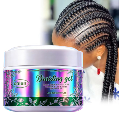 Private Label 250g Hair Braiding Gel Super Strong Holding Anti-Itch Moisturizing Twist Braid Style for African Hair,oalen cosmetics