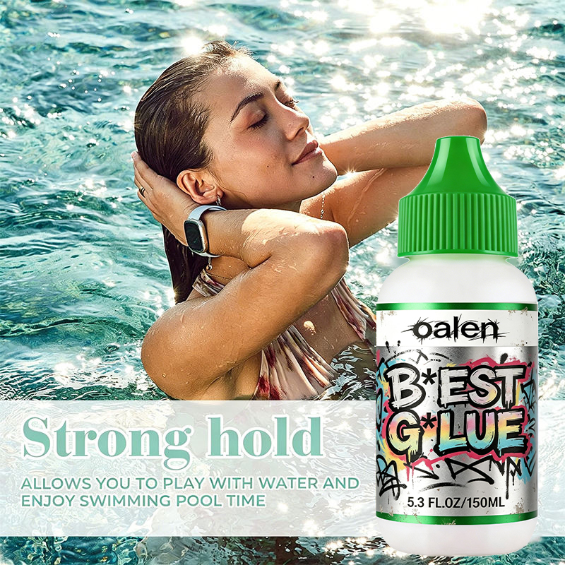 Sports Private Label Custom Lace Front Waterproof Adhesive Glue for Wig-30 Days Strong Hold Sweat Proof Skin Safe Long Lasting,oalen cosmetics