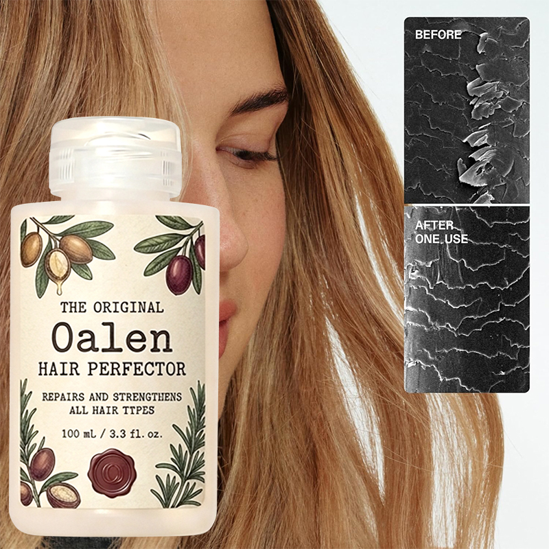 Oalen Herbal Damaged Hair Repair Lotion | Bond Treatment & Nourishing Leave-In Strengthener,MY SHOP