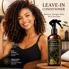 Oalen Curly Hair Care Set 5 Piece Complete System Leave-in Conditioner Lotion Hair Treatment Moisture Refresher Scalp,MY SHOP
