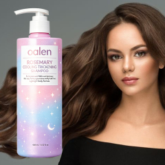 Oalen Rosemary PDRN Thickening Shampoo Mint Cooling Care Support Healthy Scalp Reduce Breakage Volumize Thinning Fine Hair,MY SHOP