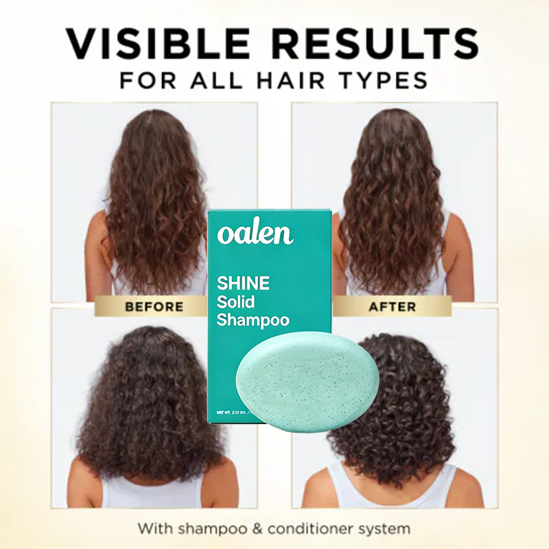Luxfume Private Label Solid Shampoo bar Hair Growth Formula Repair Brittle Thinning Damaged Weak Hair,oalen cosmetics