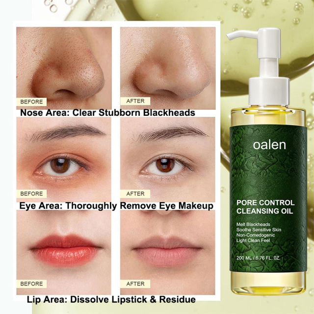 oalen private label gentle melting cleansing oil deeply unclogs pores removes daily makeup controls excess sebum suits all skin types hydrating daily facial cleanser,MY SHOP