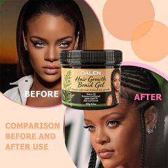 Oalen Private Label Hair Growth Braid Gel Maximum Hold No Flake Alcohol Free Styling Gel For Knotless Braids Box Braids Cornrows,MY SHOP