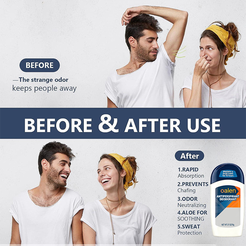 Men Antiperspirant Deodorant 72 Hour Sweat and Odor Protection With MotionSense Technology 2.7 oz,MY SHOP