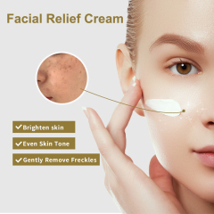 Relief Cream PDRN and Hyaluronic Acid Hydrating Blemish Care Post Acne Face Moisturizer with Centella and Niacinamide Korean Vegan Skincare,MY SHOP