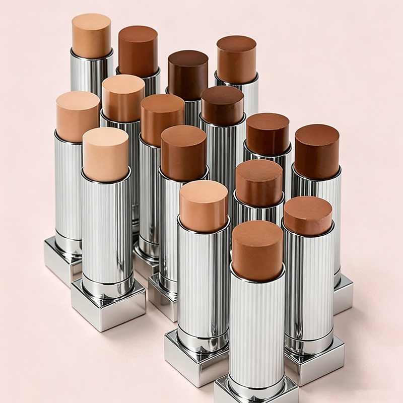 Oalen private label cream foundation stick buildable coverage sun protection hypoallergenic long lasting cruelty free makeup for dark skin tones,MY SHOP