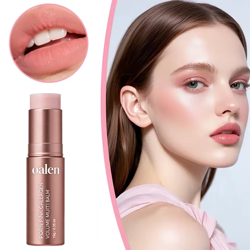 Oalen Private Label PDRN Pink Collagen Volume Multi Balm Multi Repair Stick For Dry Fine Lines Dark Circles Sagging Dull Skin On Eye Cheek Lip And Neck,MY SHOP