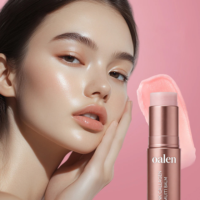 Luxfume Private Label Anti Aging Collagen Balm Stick Plumps Lines on Eyes Lips Face for Radiant Skin,MY SHOP