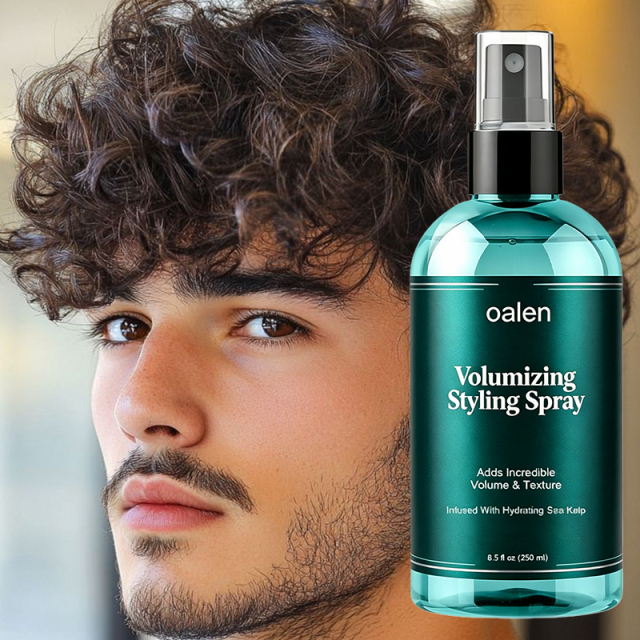 Oalen Volumizing Styling Spray Adds Incredible Volume Texture Infused With Hydrating Sea Kelp Hair Spray For All Hair Types,MY SHOP