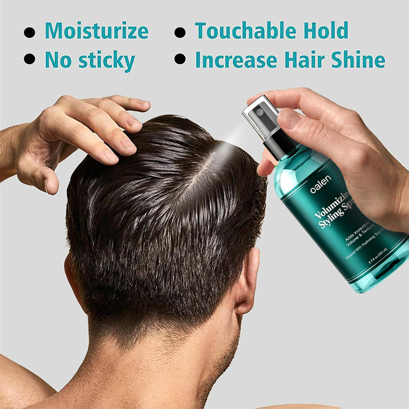 Oalen Volumizing Styling Spray Adds Incredible Volume Texture Infused With Hydrating Sea Kelp Hair Spray For All Hair Types,MY SHOP