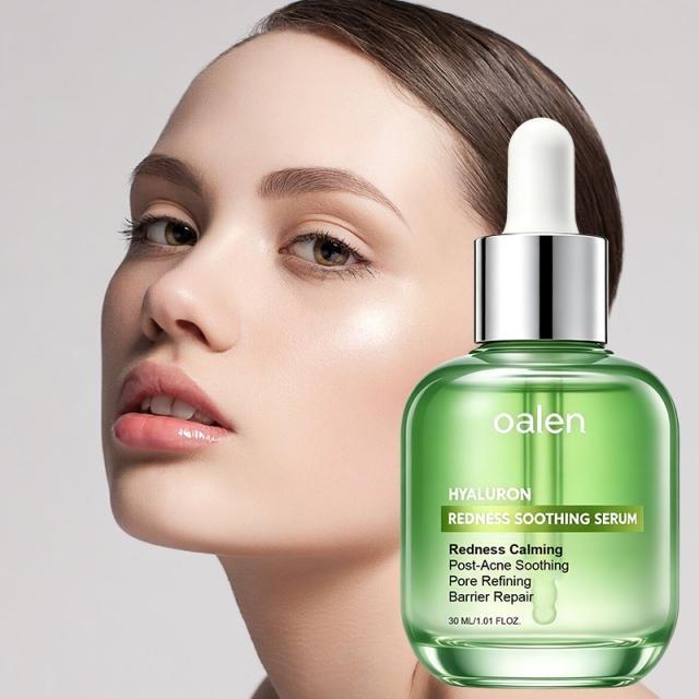 Luxfume Redness Calming Facial Serum Infused with Azelaic Acid and Hyaluronic Acid Gentle Hydrating Care for Blemish Prone Skin,MY SHOP