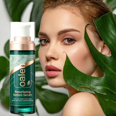 Luxfume Private Label Resurfacing Facial Serum with Licorice Root Extract Oil Free Pore Minimizing Retinol Treatment,MY SHOP