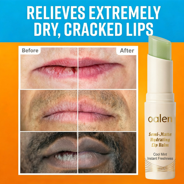 Luxfume Private Label Natural Oil Infused Semi Matte Lip Balm Soothing Anti Chapped Lips Sun Protection Daily Lip Repair Balm,oalen cosmetics