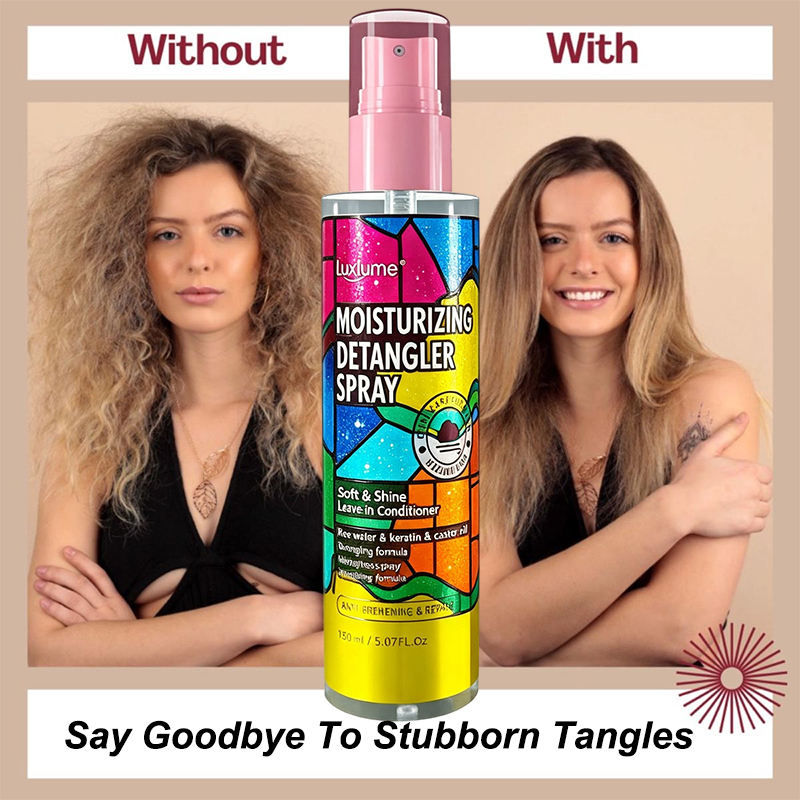Private Label Herbal Hair Care Detangle Texture Spray Lightweight Hydrating Nourishing and Anti-Itching Hair Detangler Spray,MY SHOP