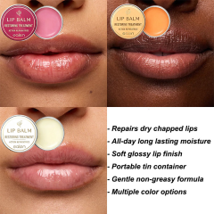 Private Label SPF 15 Moisturizing Treatment Lip Balm Soothing Repair Deep Hydration Sun Protection Daily Lip Care Lip Balm,MY SHOP