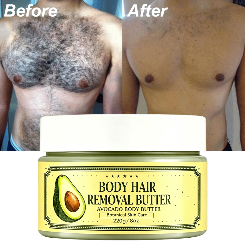 Private Label Oalen Multiple Parts Hair Removal Mask Avocado Body Painless Hair Remover Cream Gentle Moisturizing Depilatory,MY SHOP