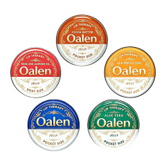 Oalen Private Label Lip Cream Care Tin Lip Balm Multi Flavor Pocket Jelly Lip Balm Soothing Dry Chapped Lip Daily Nourishment,oalen cosmetics