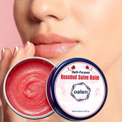 Oalen Private Label Multi Purpose Rosebud Salve Balm Lip Therapy Tin Lip Balm Moisturizing Soothing Lip Care for Dry Chapped Lip,oalen cosmetics