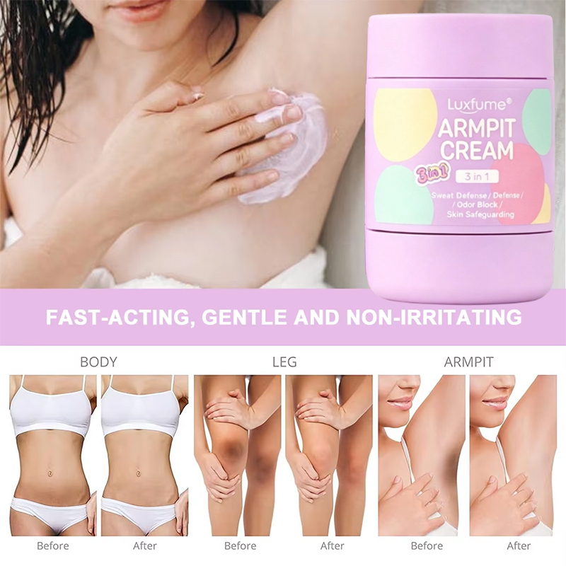 3 in 1 Herbal Long-Lasting Solid Deodorant Cream for Armpits Knees Elbows & Private Parts- Intimate Skin Care,oalen cosmetics