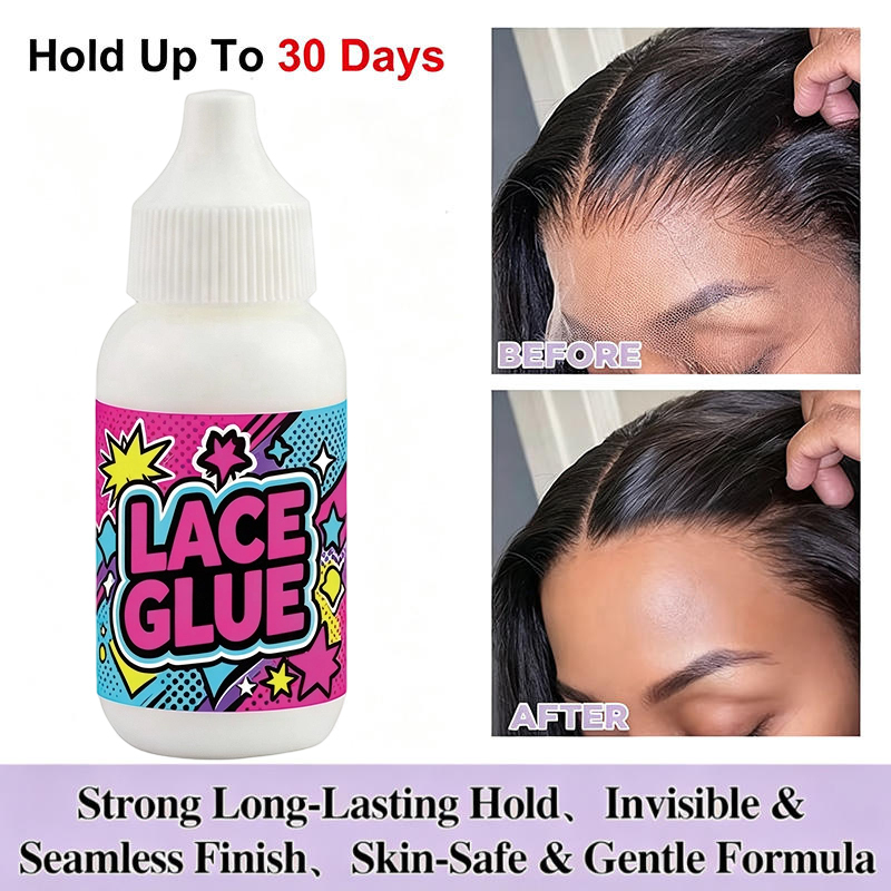 Private Label 1.3oz Adhesive Wig Glue 2oz Skin Guard 1oz Glue Remover Hair System Kit or Lace Frontal Wig Skin Protection,oalen cosmetics