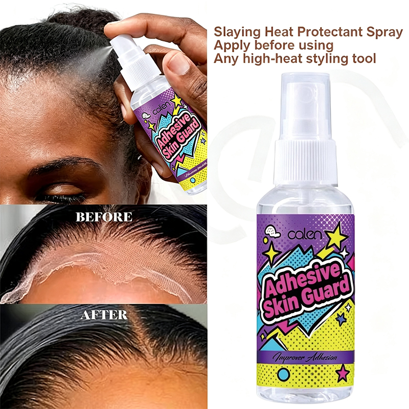Private Label 1.3oz Adhesive Wig Glue 2oz Skin Guard 1oz Glue Remover Hair System Kit or Lace Frontal Wig Skin Protection,oalen cosmetics