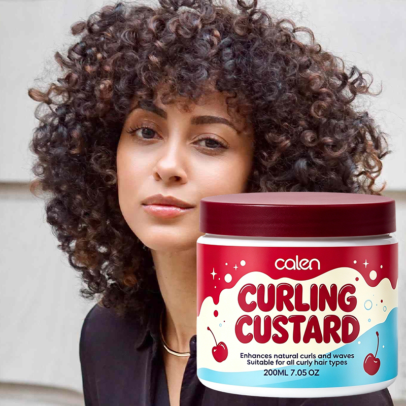 Luxfume 200ML Volume Curls Bouncy Wave Nourishing Curl Jelly Cream Private Label Moisturizing Smoothing Heat Protection Hair,MY SHOP
