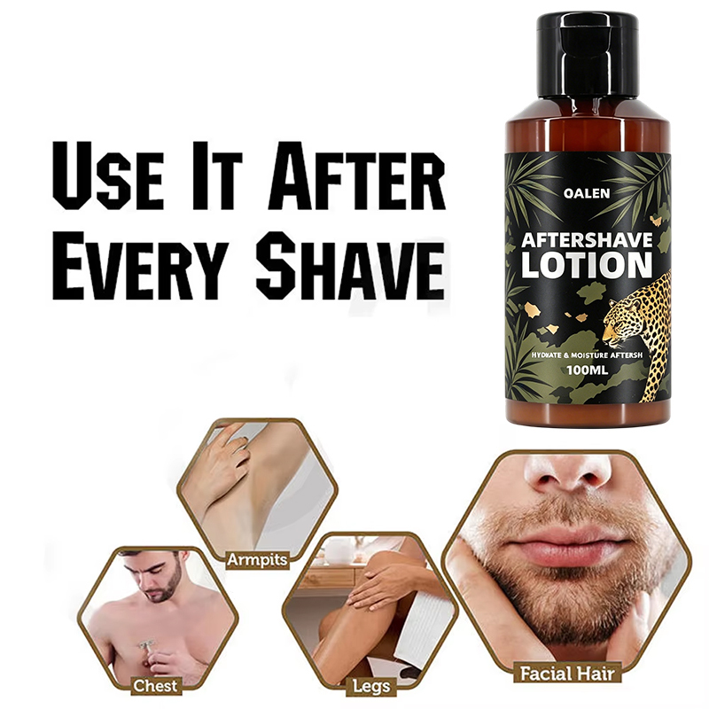 Manufacturer Wholesale 100ML Private Label Moisturizing and Nourishing Mens After Shave Lotion Soothe Irritation Reduce Redness,MY SHOP