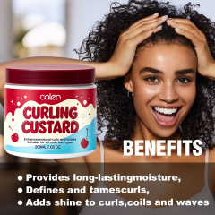 Luxfume 200ML Volume Curls Bouncy Wave Nourishing Curl Jelly Cream Private Label Moisturizing Smoothing Heat Protection Hair,MY SHOP