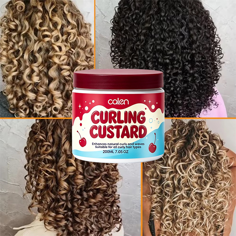 Luxfume 200ML Volume Curls Bouncy Wave Nourishing Curl Jelly Cream Private Label Moisturizing Smoothing Heat Protection Hair,MY SHOP