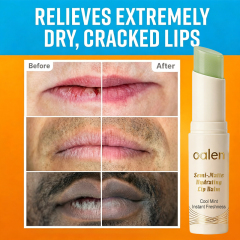 Luxfume Private Label Semi Matte Nourishing Lip Balm Mint Cooling Sensation Sunscreen Function for Damaged Dry Lips,MY SHOP