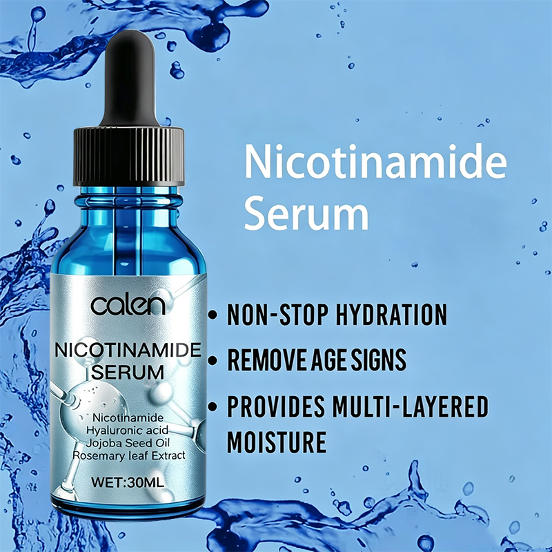 Niacinamide Serum 10% Niacinamide 1% Zinc Serum With Private Labels for OEM Service Minimize Pores Control Oil Reduce Blemishes,oalen cosmetics