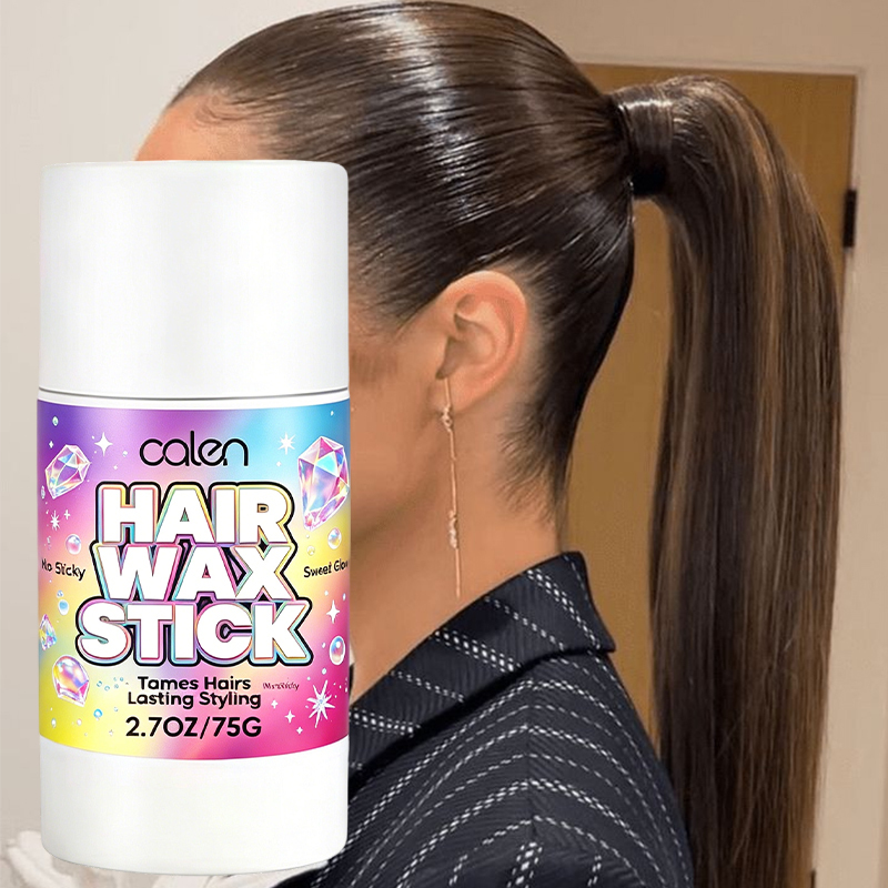 Private Label 75g Hair Cream Wax Stick Extra Strong Hold Shiny for Hair Extensions Unisex No Flaking Wholesale,MY SHOP