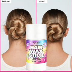 Private Label 75g Hair Cream Wax Stick Extra Strong Hold Shiny for Hair Extensions Unisex No Flaking Wholesale,MY SHOP