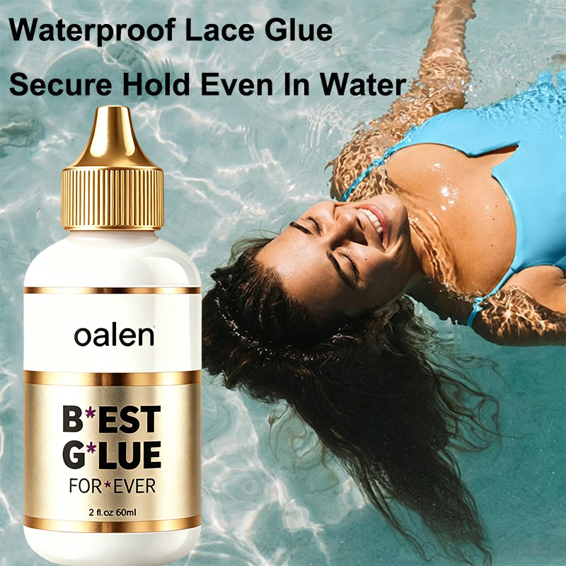 Oalen 60ml 2oz Latex-Free Lace Wig Glue Private Label Long Lasting Waterproof Invisible Adhesive for Wigs Hair Extensions,oalen cosmetics