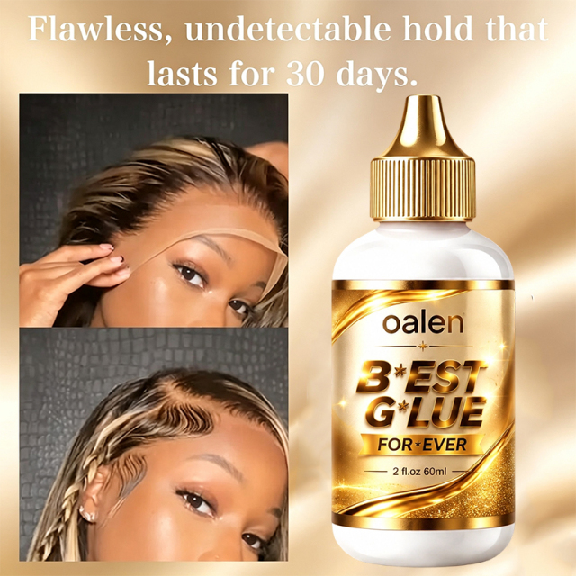 Luxfume 2oz 60ml Invisible Lace Wig Adhesive Private Label Waterproof Long Lasting Glue for Lace Front Wig Hair Extensions,MY SHOP