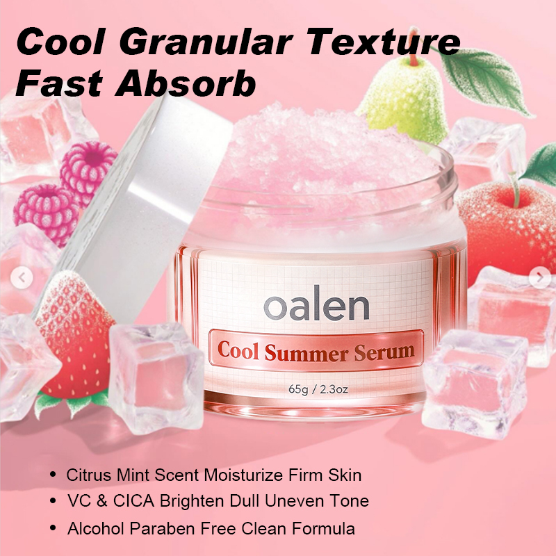 Luxfume Private Label Icy Summer Sorbet Gel Serum Hydrate Brighten Nourish Dry Skin boost Elasticity Alcohol Free Clean Skincare,MY SHOP