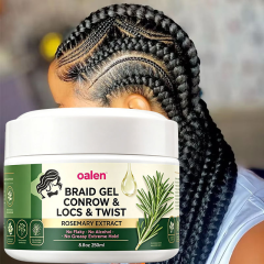 Private Label Strawberry African Black Castor Miracle Extra Hold Shining Loc Twist Braid Gel Long Lasting Braiding Gel for Salon,MY SHOP
