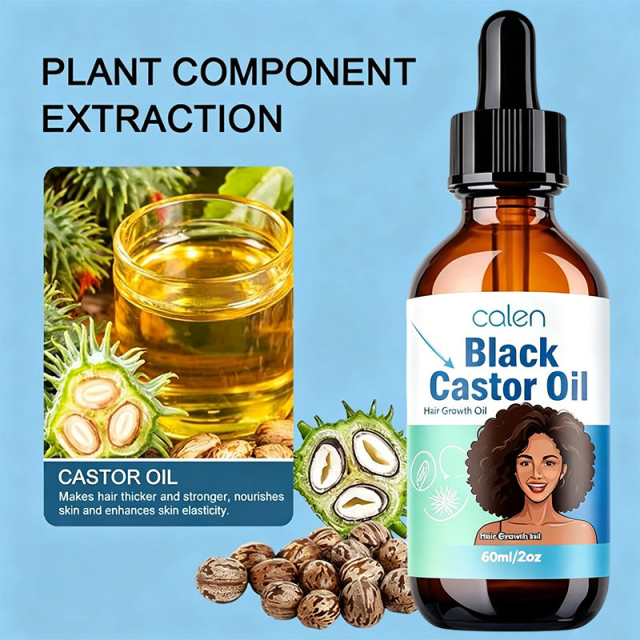Luxfume 60Ml Private Label Natural African Black Women Biotin Regrowth Serum Castor Hair Growth Oil Castor Oil Nourish Scalp,MY SHOP