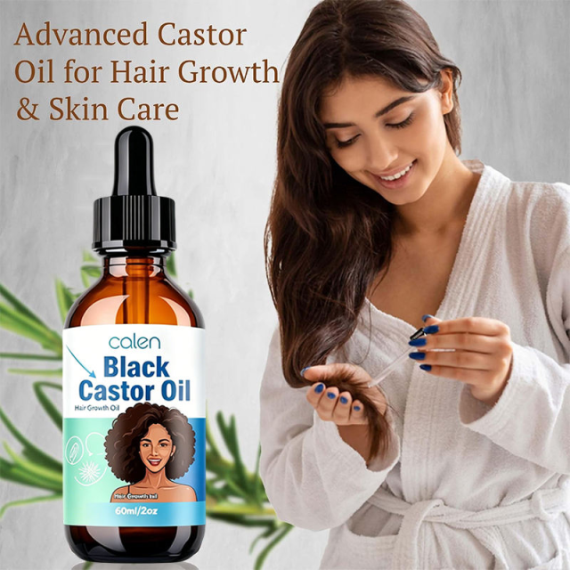 Luxfume 60Ml Private Label Natural African Black Women Biotin Regrowth Serum Castor Hair Growth Oil Castor Oil Nourish Scalp,MY SHOP