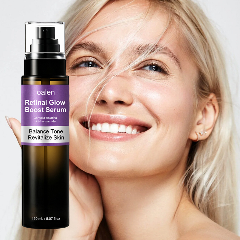 Oalen Private Label Hydrating Retinal Face Body Serum With Retinaldehyde Niacinamide and Cica Improve Dull and Uneven Skin,oalen cosmetics