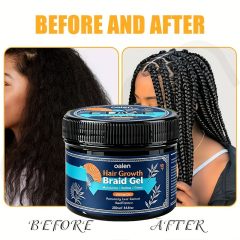 Oalen Private Label Braid Care Hair Kit Scalp Oil Braid Sheen Spray Braid Gel for Box Braids and Twists Hairstyles,MY SHOP
